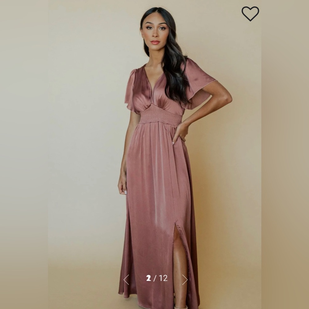 Baltic Born Prague Satin Maxi Dress